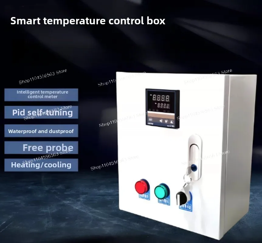 Temperature Control Box Heating Intelligent Temperature Control Box Greenhouse Exhaust Air Temperature Controller Automatic