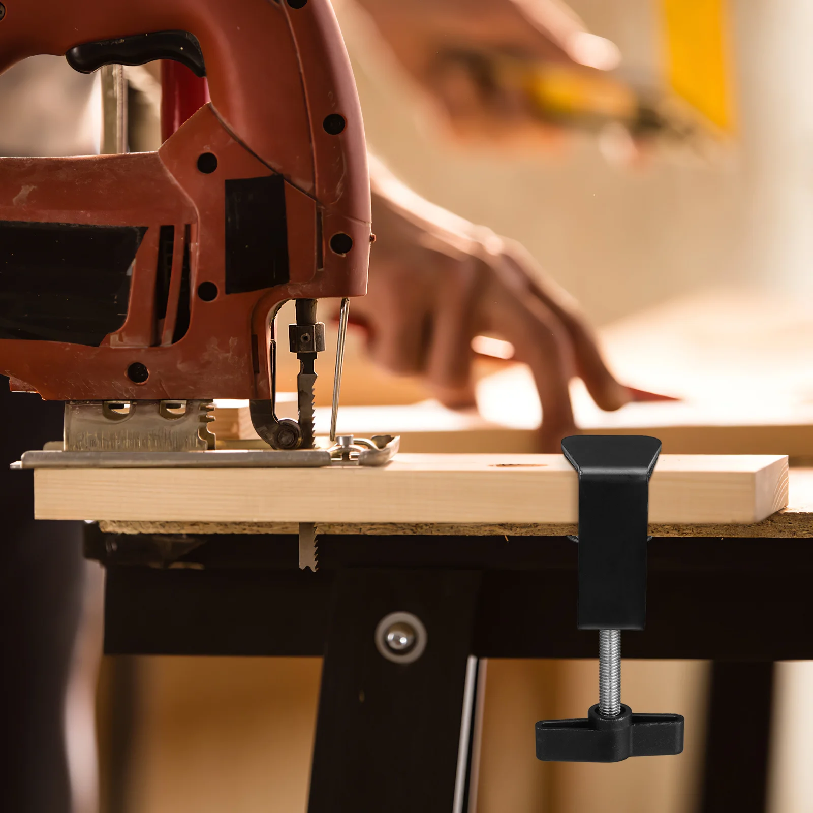 

2 Pcs Office Accessories Mount Desktop Cantilever Bracket Clamp Mounting Clamps for Table