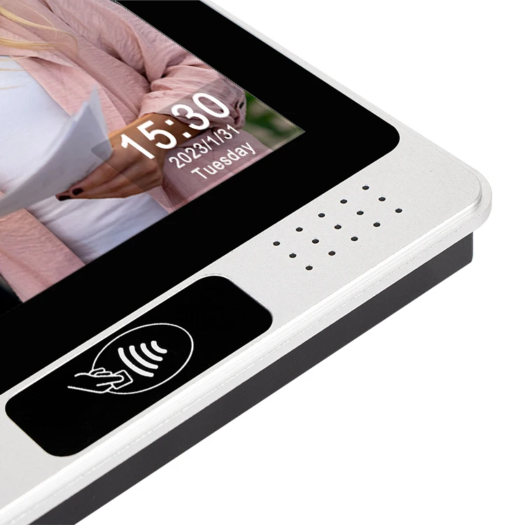 F8 8 Inch Wall Mounted IPS LCD Rk3566 Quad Core Android 11 Intercom System for Home with RS485 4G LTE for Smart Home