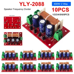 1-10PCS YLY-2088 400W 2 Way Crossover Filters Module HiFi Speaker Modification Upgrade Board Full Range Treble Bass Welding Free