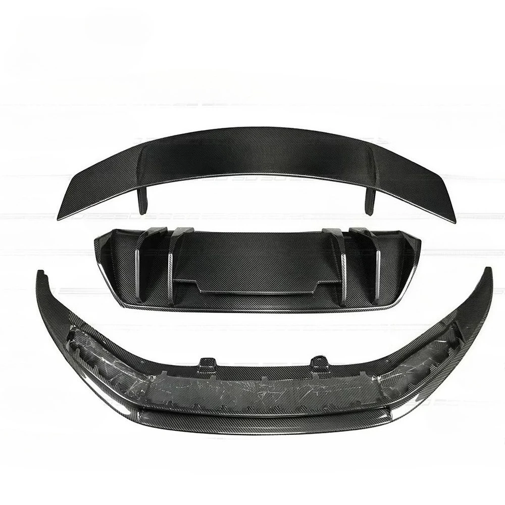 

V Design Real Carbon Fiber Auto Body Kit Front Lip Rear Diffuser Rear Spoiler for Audi R8 2017