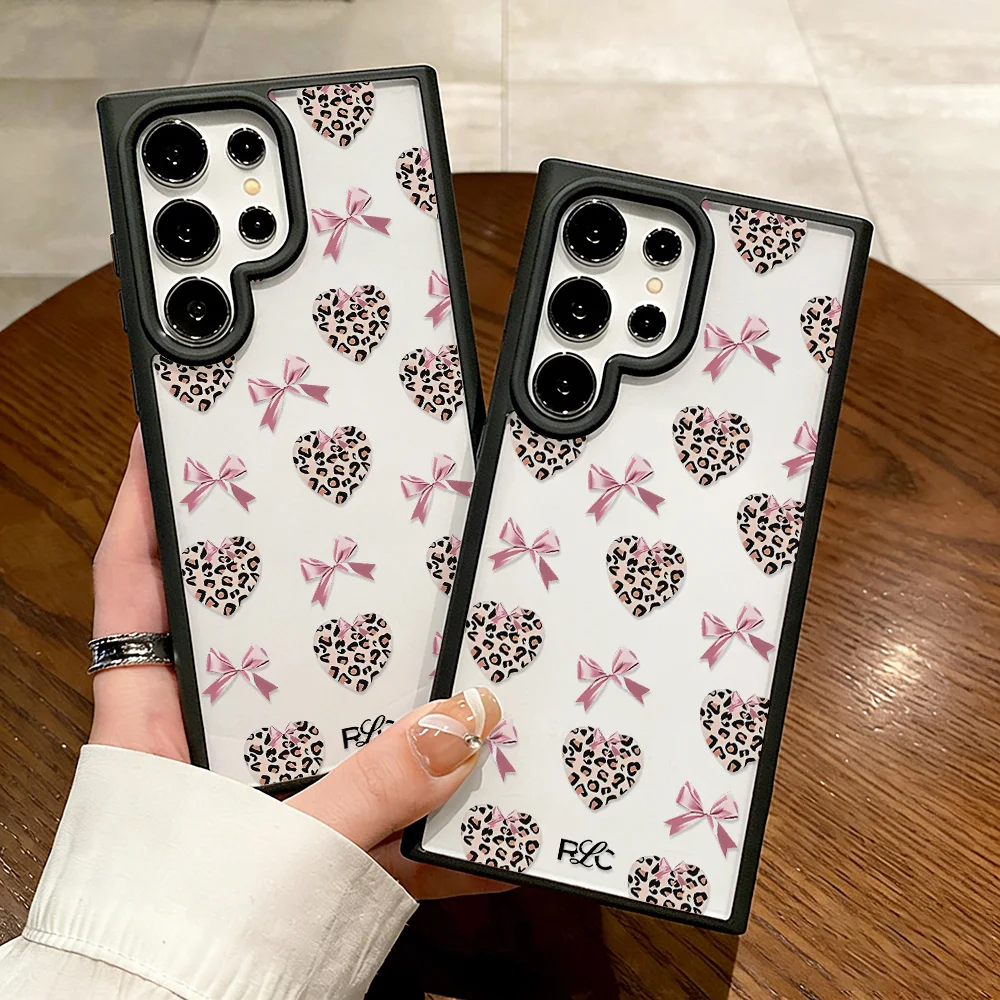 Handyhülle mit Schleifenknoten für Samsung A56 5G A55 A54 A17 A16 A15 A07 A06 A36 A35 A26 A25 A05s A12 A13 A14 A34 Weiche Silikon-Matt-Hülle