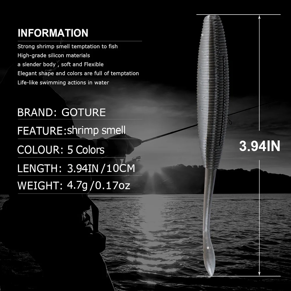 Goture Fishing Lure Fast Jig 60/80/100/150g 12/13/14/16cm Metal Jig Lures Jigbait Seafishing throw Jig Luminous Artificial Bait