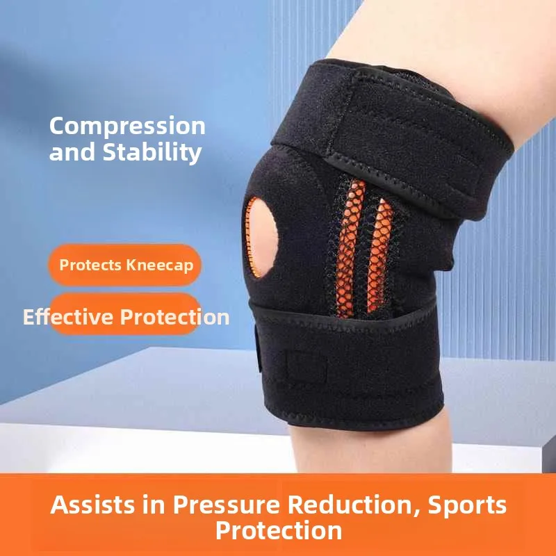 genouillere-de-sport-ouverte-avec-ressort-de-compression-genouillere-de-course-durable-et-elastique-pour-le-squat-et-les-activites-sportives
