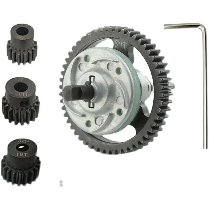 Metal 6878 Differential Gear Complete Slipper Clutch 50T 52T 53T 54T For TRX Slash 4X4 / Stampede Rustle 4X4 1:10 RC Car