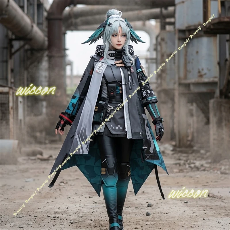 Arknights Endfield Game Character Cos Suit Li Zhiyan Cosplay Costume Comic Con Party Role Play Wear Halloween Stage Full Set Cos