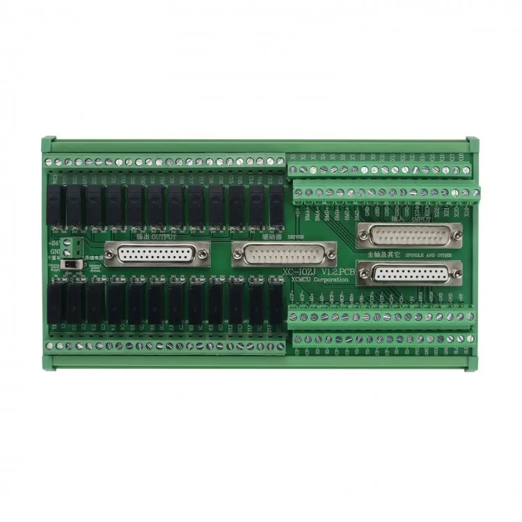2026 XCIOZJ Integrated Adapter Board for XC609 XC709 XC809 Series G-Code Controller PCBA I/O Board