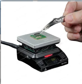 

2024 New MHP50 Intelligent Heating Tool Mini Hot Plate Preheater 50*50mm Rework Heat Station PCB Board Soldering 350℃