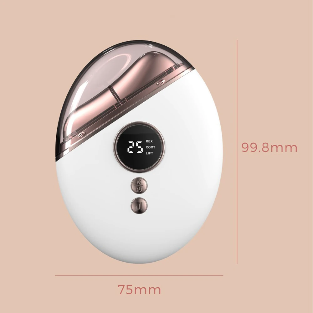 Nowe urządzenie kosmetyczne Gua Sha z 5-stopniową regulacją częstotliwości, model 2025, do liftingu i ujędrniania / głębokiego nawilżania / masażu szyi