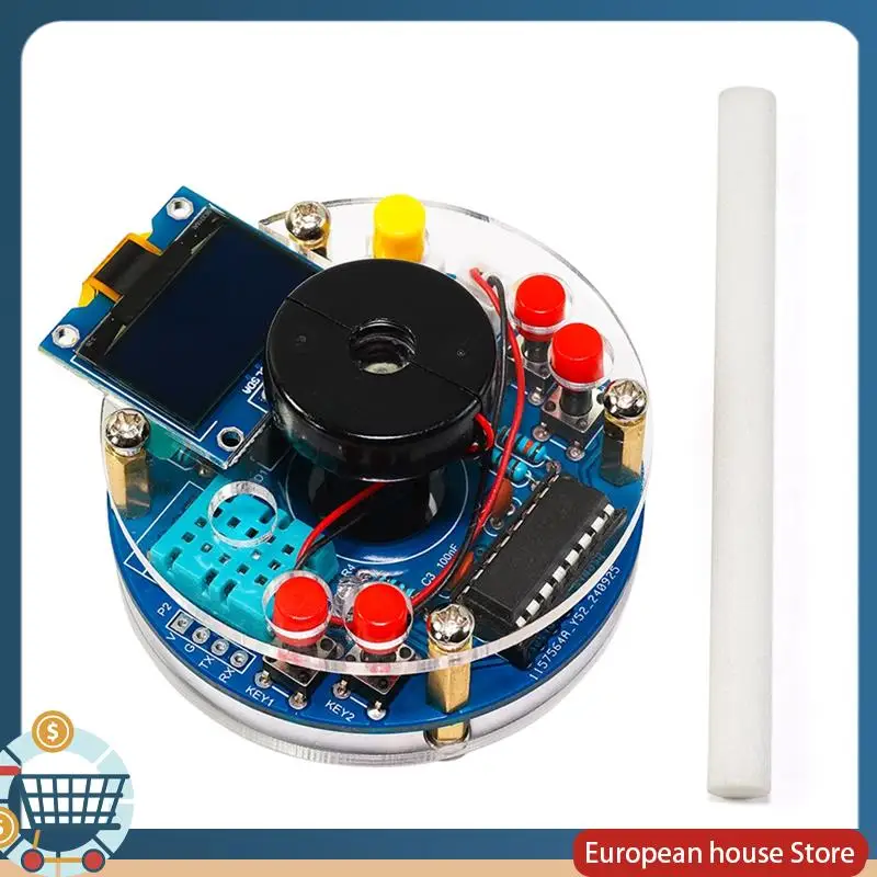 ABFA USB-увлажнитель, электронный сварочный комплект «сделай сам», печатная плата, OLED-дисплей, распылитель температуры и влажности, детали «сделай сам»