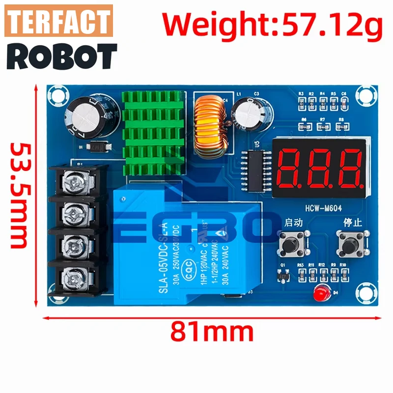 ‌XH-M604 6-60V Wide Voltage Intelligent Battery Charger Controller | Programmable Protection Board for Lithium