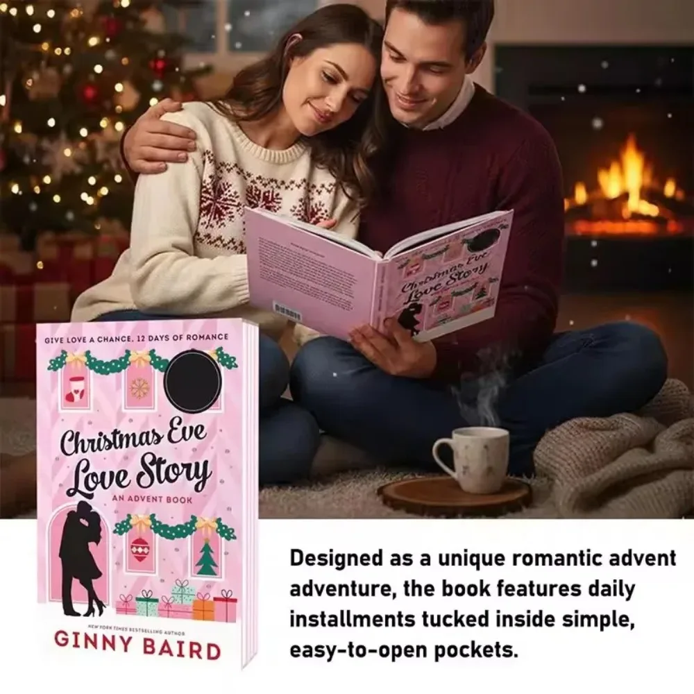 

Christmas Eve Love Story Advent Book Gift 12 Day Romantic Story Collection For Her Him Holiday Countdown Calendar Novel