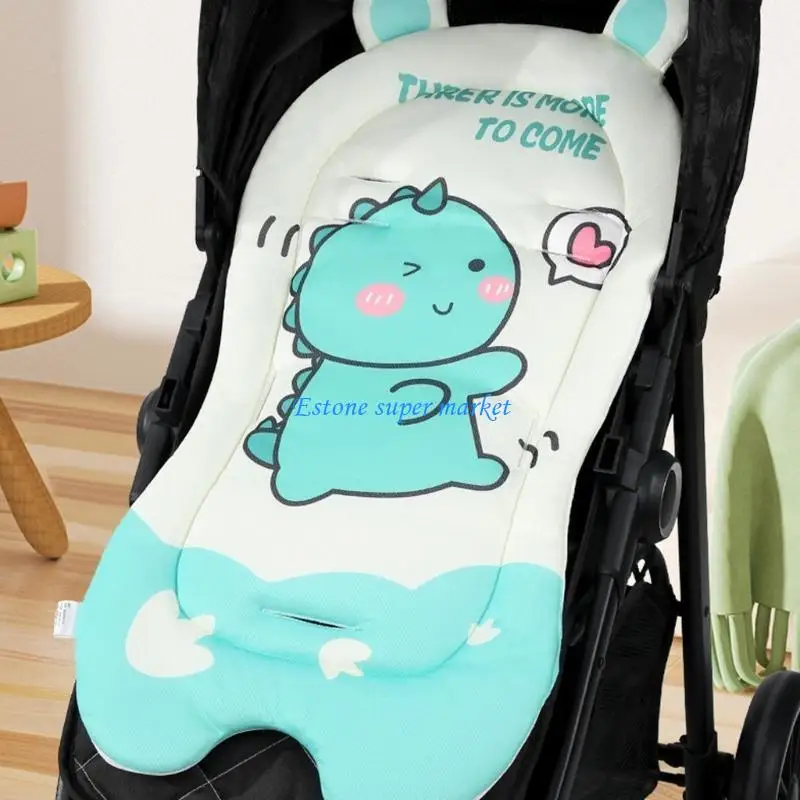 

090B Newborns Cart Mat Breathable Strollers Cushion for Daily Outings Shopping