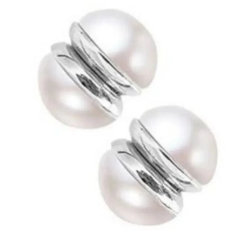 Ein Paar Unisex-Ohrringe mit starkem Magnet, magnetisch, Ohrclip, Manschette, nicht durchdringend, ohne Löcher, Ohrklemme, Kristall-Ohrstecker für Frauen