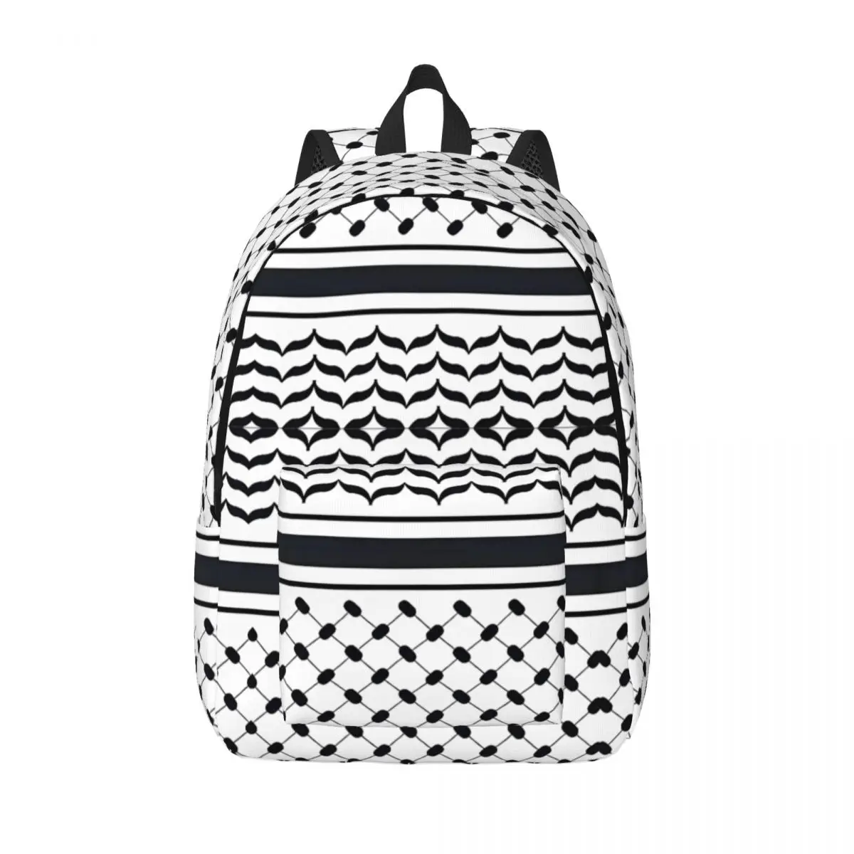 Hatta Kufiya Keffiyeh Pattern Backpack Gift Student Business Traditional Shemagh Daypack Men Women Laptop Computer Canvas Bags