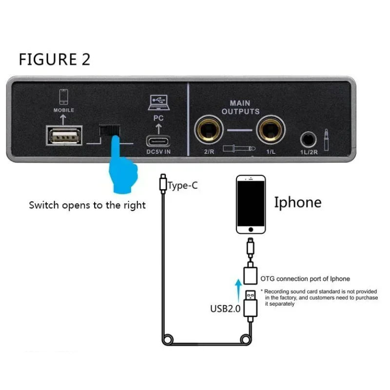 TeyunQ16 Audio Interface for Recording Computer Free Drive USB External Sound Card for Pc Pro Audio Equipment Professional Video