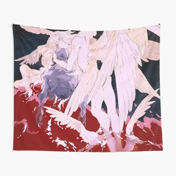 Devilman Crybaby  Tapestry Bedroom Colored Printed Blanket Home Beautiful Decor Hanging Mat Art Wall Yoga Decoration Travel