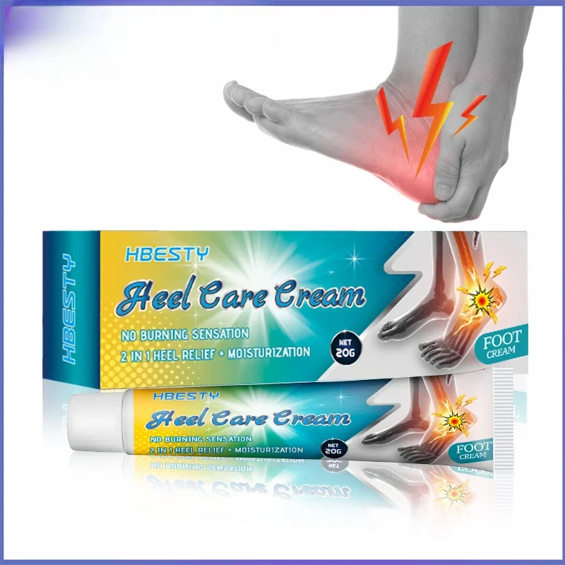 Crema para el dolor en el talón, pomada para desbloquear la Fascia en el talón, alivia el dolor en el pie, hidratante, producto para el cuidado 2 en 1, Tratamiento De Relajación