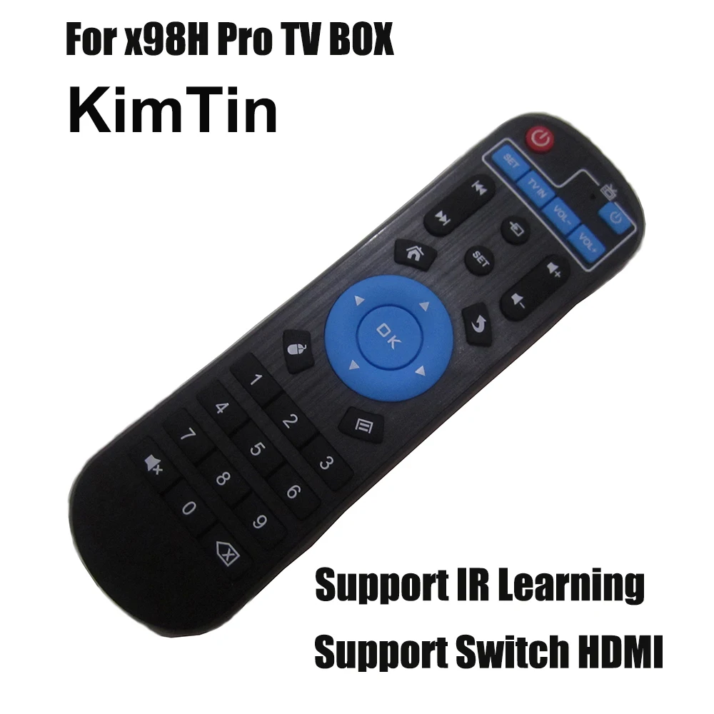 جديد X98H Pro Andorid 12 TV BOX جهاز التحكم عن بعد انخفاض الشحن