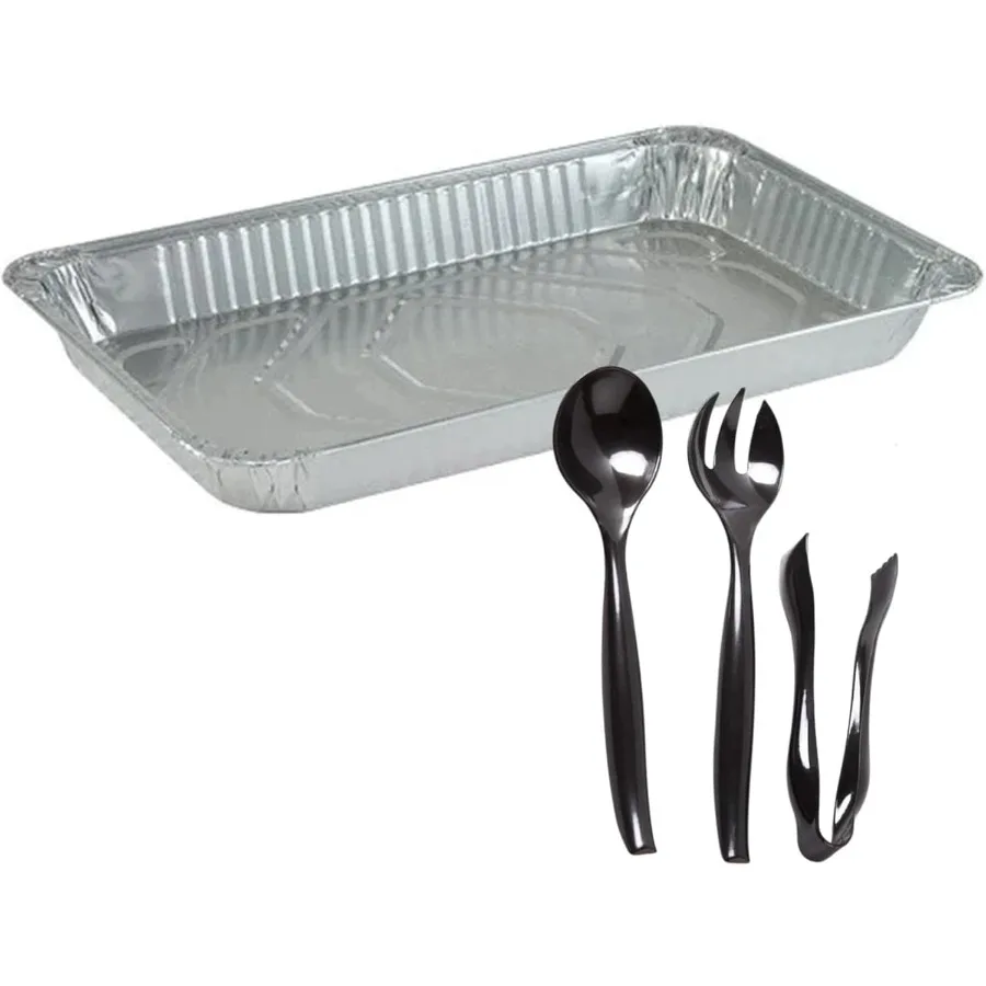 

Алюминиевая полноразмерная неглубокая сковорода для приготовления пищи и общественного питания. Одноразовые сковороды из фольги со встроенным удобством. В комплект входят БЕСПЛАТНЫЕ 12 шт.