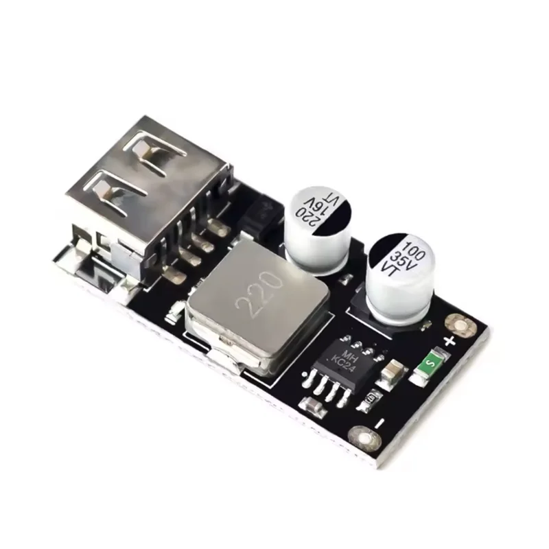 USB QC3.0 QC2.0 DC-DC Buck Converter Charging Step Down Module 6-32V 9V 12V 24V to Fast Quick Charger Circuit Board 3V 5V 12V