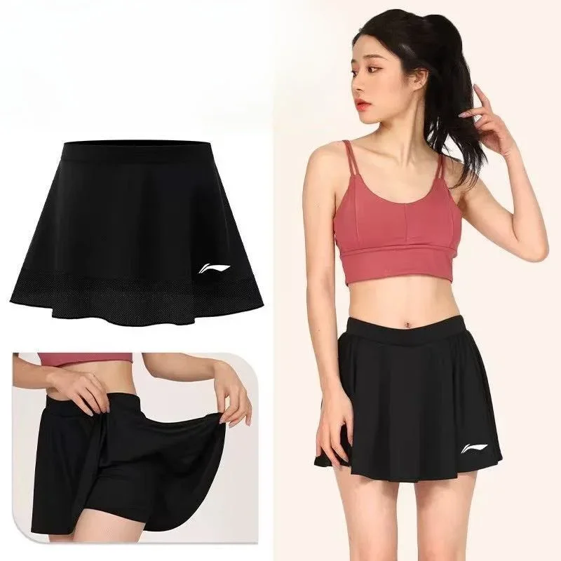 2026 New Badminton Table Tennis Racket Short Skirt Breathable Quick-drying Pleated Skirt Tennis Casual Sports Shorts Culottes