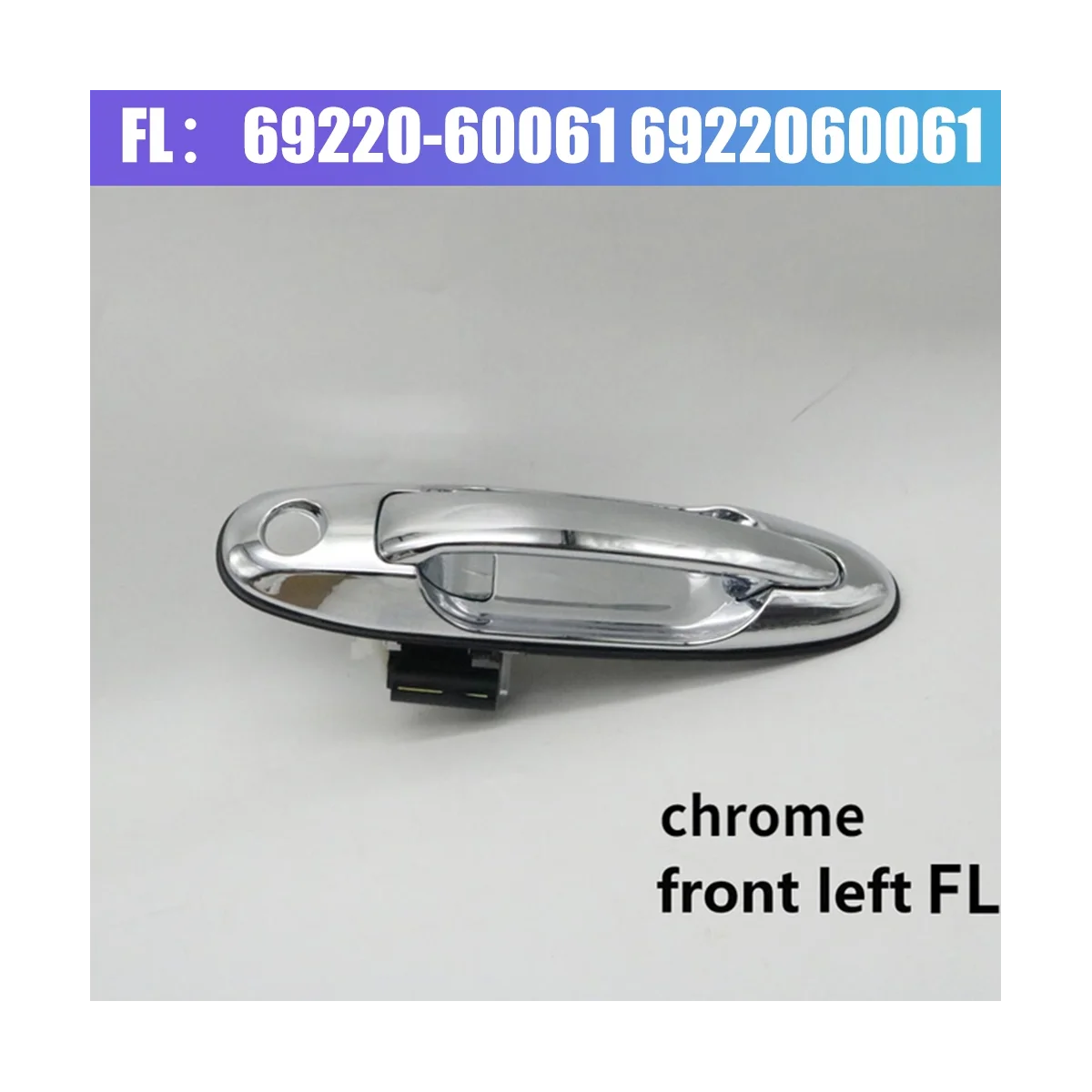 For Toyota Land Cruiser LC100 4500 4700 1998-2007 Lexus LX470 Car Front Left Exterior Outside Door Handle 69220-60061