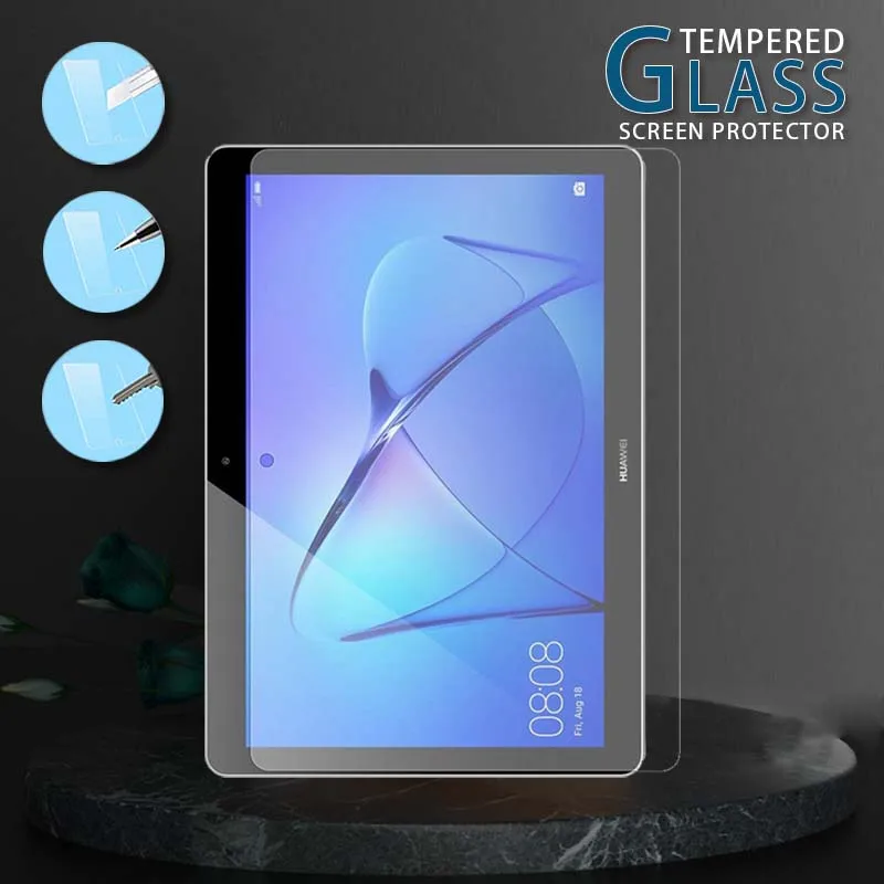 

Anti-Scratch Screen Film for Huawei MediaPad T3 10 Anti-fingerprint and Grease Anti-dirt Tablet Tempered Glass 9.6 Inch