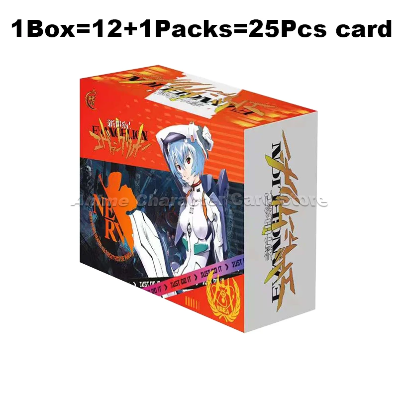 EVA New Century Evangelion Card Anime Neon Genesis Evangelion Character Asuka Ayanami Rei Mecha Collection Cards Toy Kids Gifts