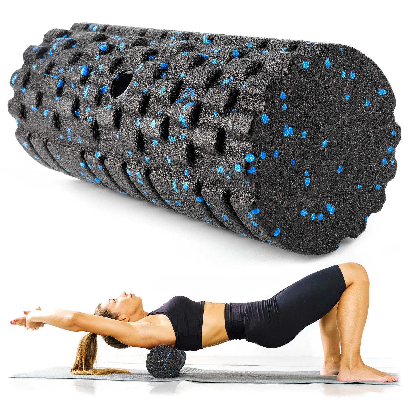 33*14CM Epp Yoga Column Gym Fitness Foam Roller Back Muscle Body Relax Massager Exercise Yoga Block For Pilates Shaping Training