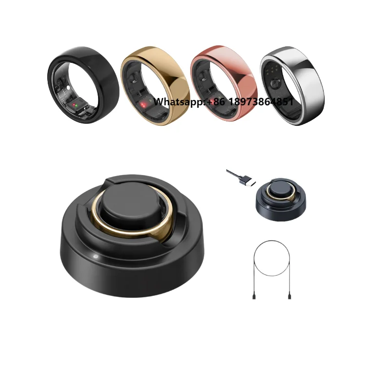 

Oem/odm Smart Ring AI Sleep Monitoring and Gesture Control Customized Small Order Smart Infrared Oxygen Ring