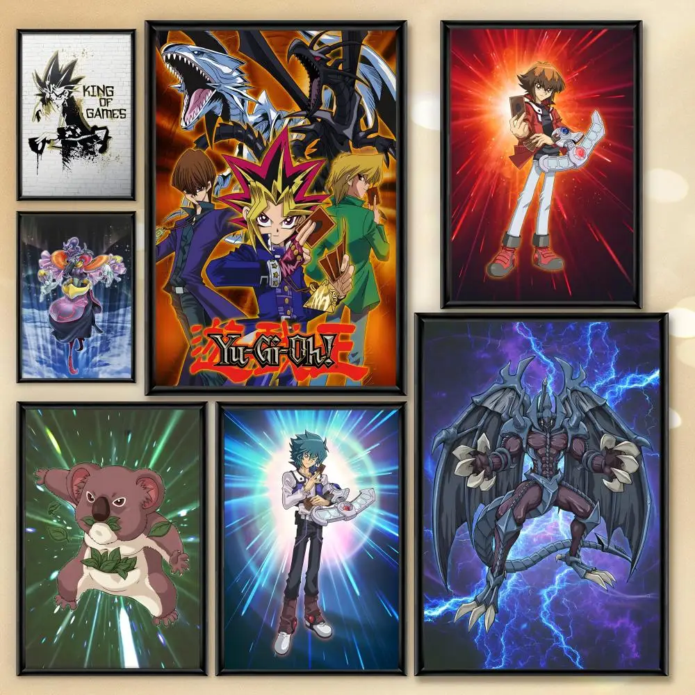 Cool Yu-Gi-Oh Anime Warm Interior Styling Room Refresh Idea Simple Lifestyle Decor Cozy Lounge Setup Minimalist Decor Poster