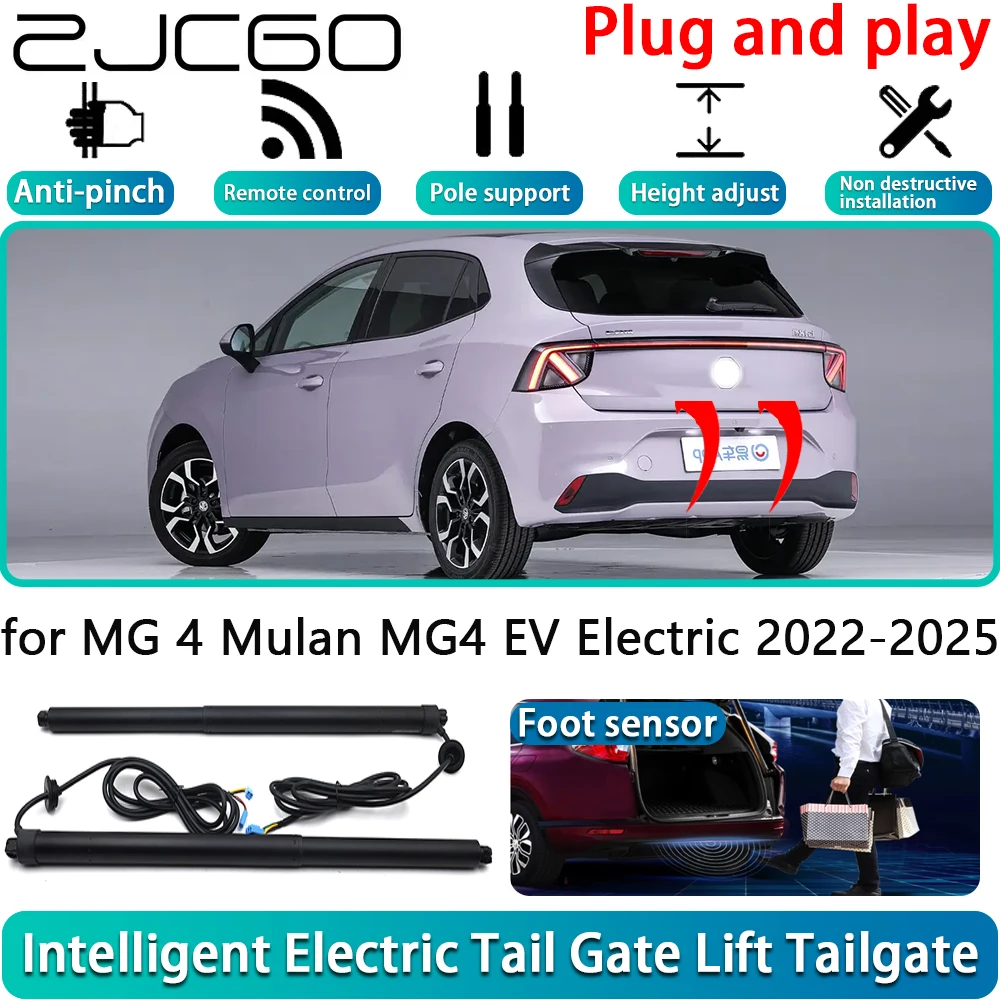 

for MG 4 Mulan MG4 EV Electric 2022-2025 Car Electric Powered Tailgate Power Liftgate Automatic Tailgate System With Foot Sensor