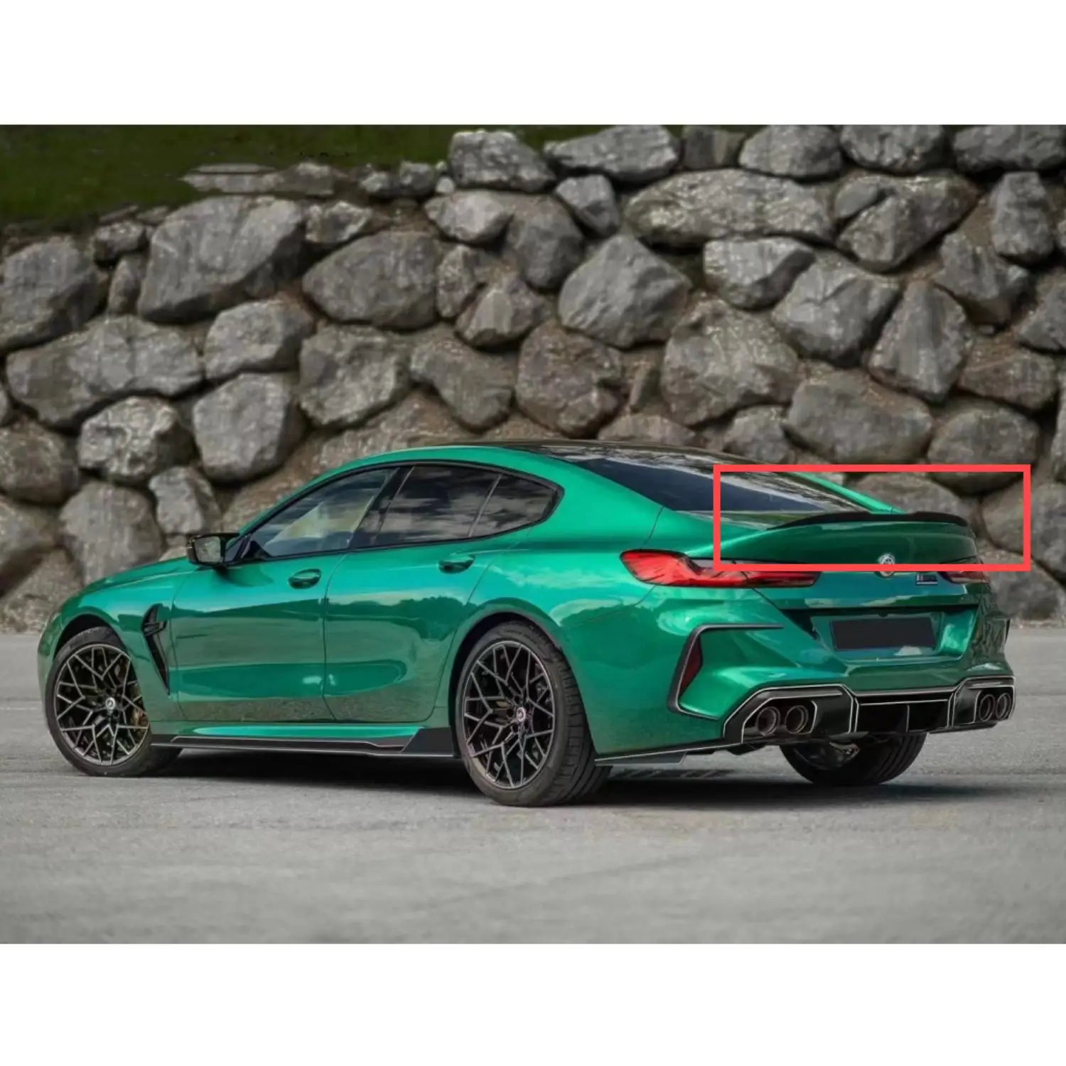 

High quality M8 rear trunk wing for BMW M8 F91 F92 F93 dry carbon fiber spoiler
