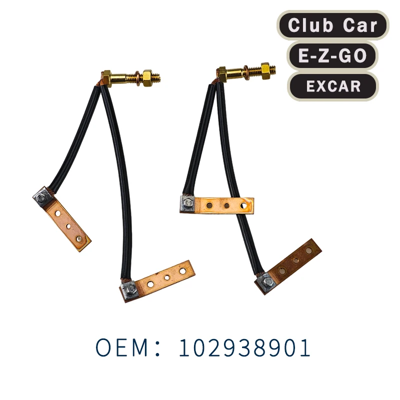 ゴルフカート部品-clubcar-ezgo-ゴルフカートモーター-カーボンブラシ-リード接続銅板-37hp-55kwモーター用-oem--102938901