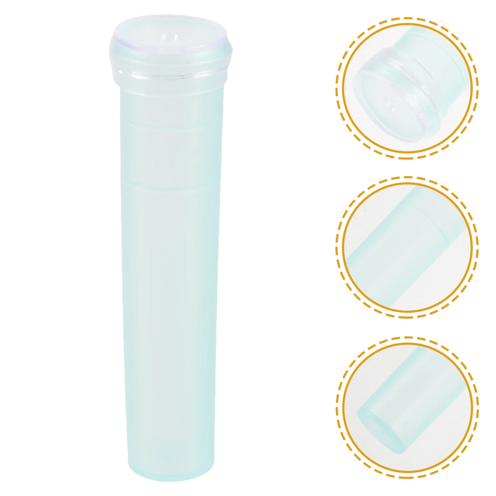 20 قطعة أنابيب حفظ الزهور الطازجة 7.2X1.8 سنتيمتر السماء الزرقاء مانعة للتسرب تخزين المياه الأزهار لزراعة الزهور ترتيب الأزهار