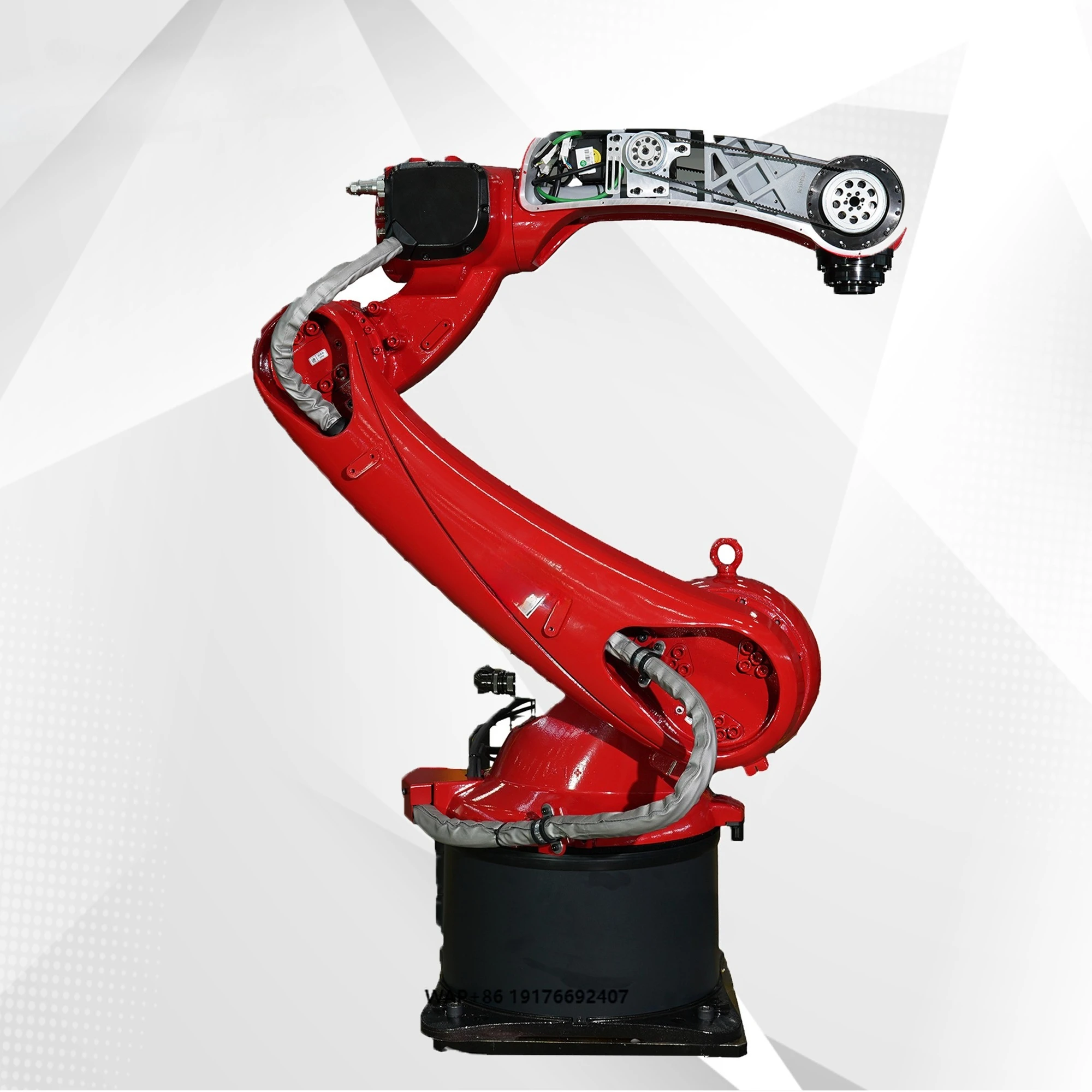 Collaborative 6-Axis Welding Robotic Arm with PLC Safety Sensors for Smart Manufacturing Flexible Lightweight Easy Integration