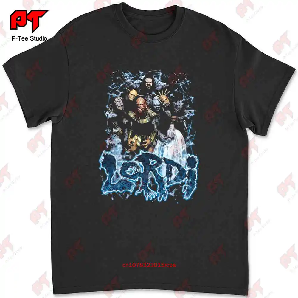 Lordi Spiderweb Band Image Tour 2008 T-shirt RT4G