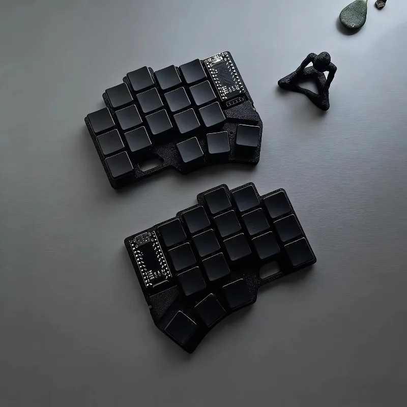 NEW Corne 3X5 Choc V1 Split Mechanical Keyboard Customized Petg Case Hot Swap Bluetooth Low Profile Split Ergonomic Keyboard ZMK