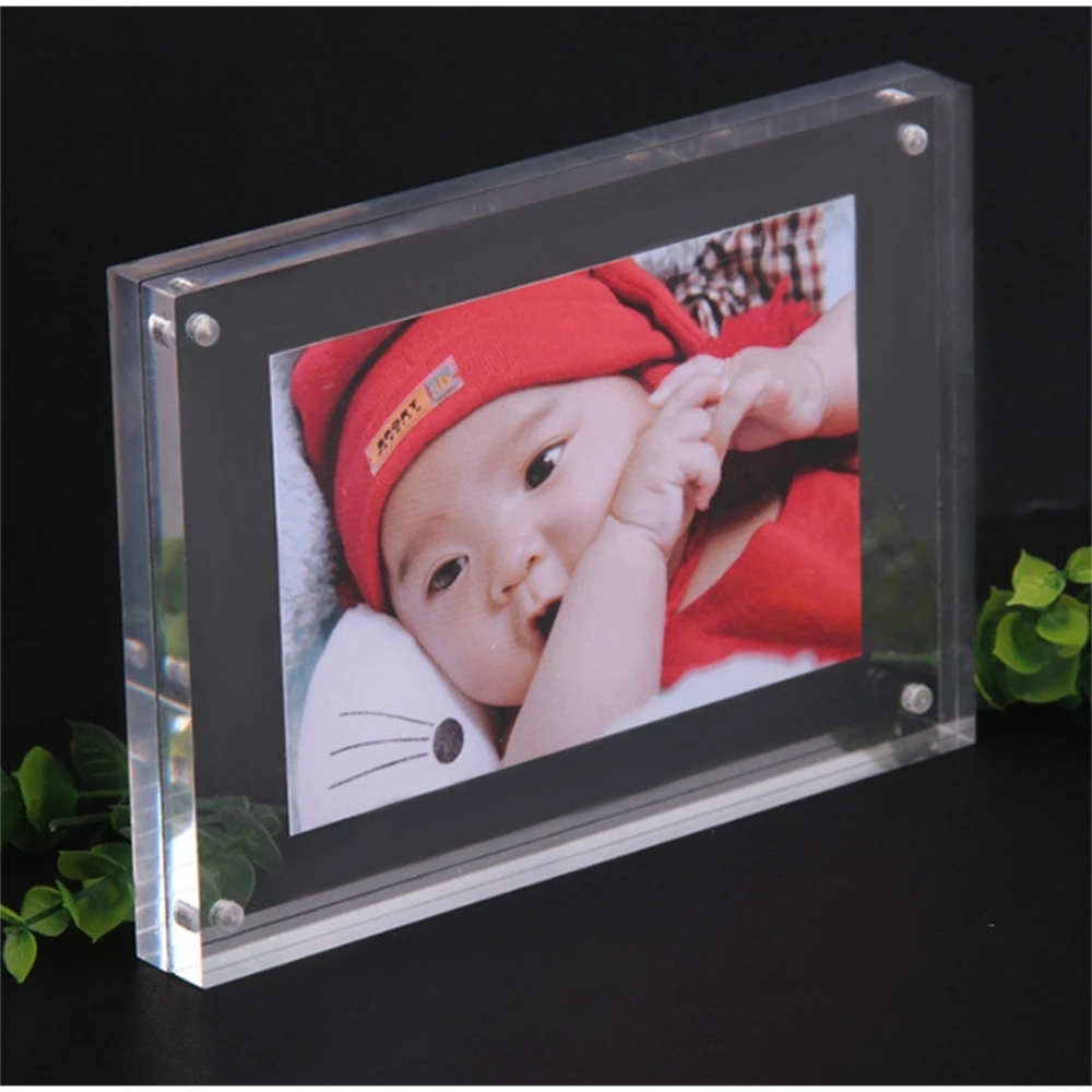 Strong Magnetic Acrylic Menu List Card Display Frame Clear Poster Tag Sign Stand