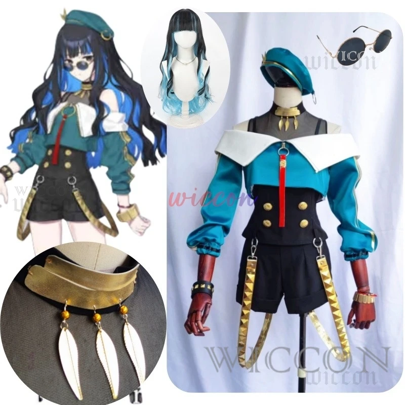 

Fate Grand Order FGO Tlaloc Cosplay Costume FGO Fate/Grand Order Wig Shoes Cosplay Replica Prop Decoration Character Accessories