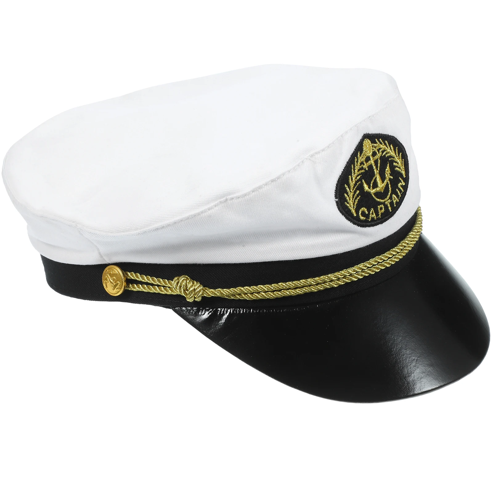 

Performance Hat Sailor Sea Captain Costume Yacht Accessories Men Hats Cotton Durable Masquerade Role Play Cosplay Party Hats