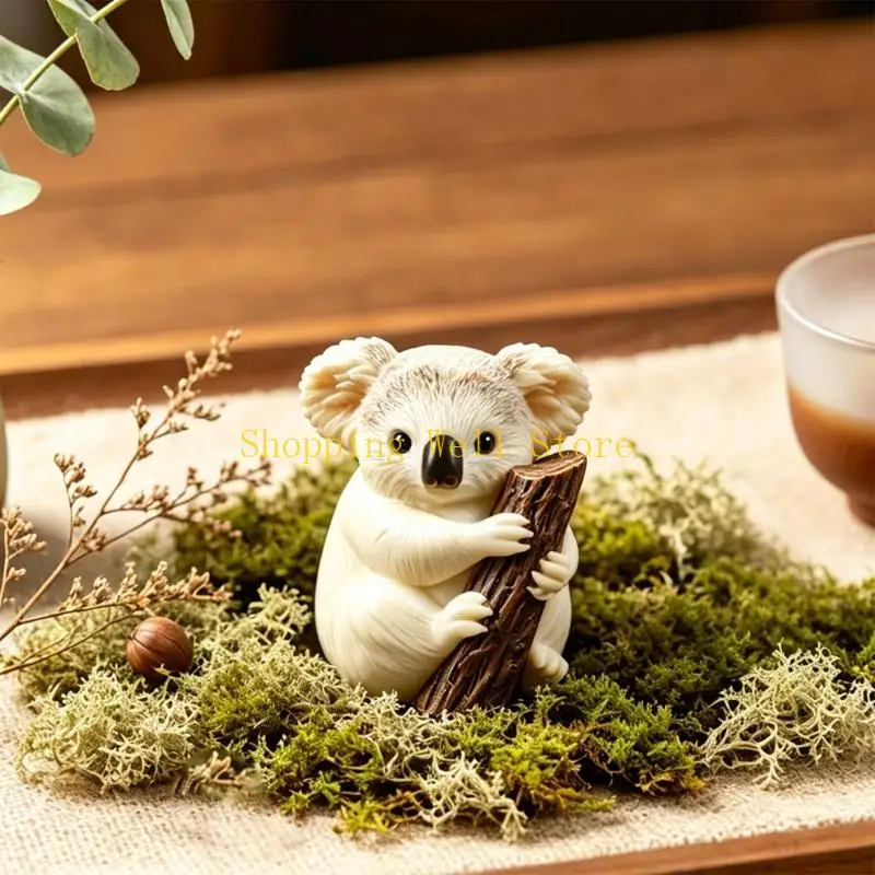 KX4B Hugging Tree Koala Silicone Molds Temperature Resistant For Resin Casting Making Soap Chocolate Home Decoration