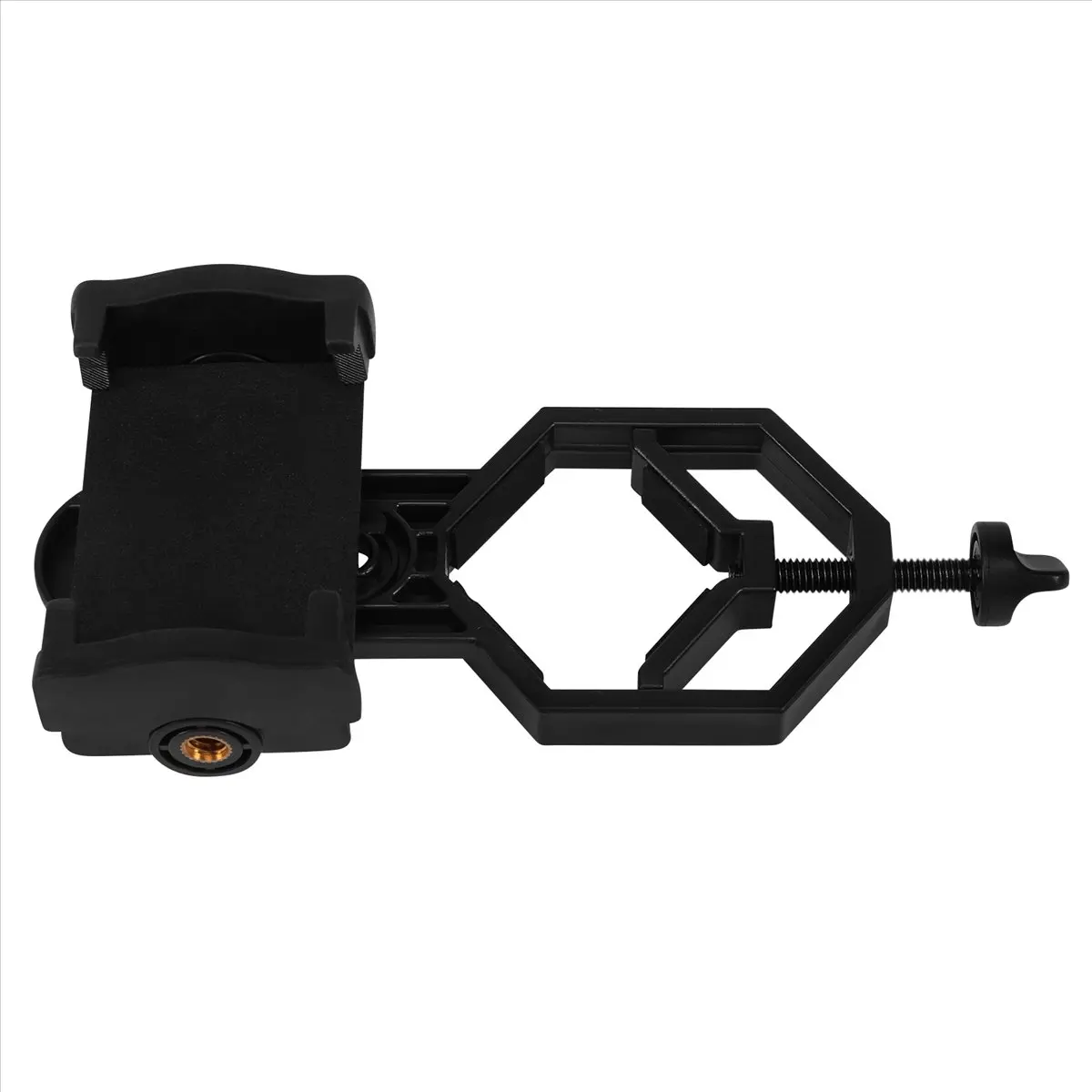 New arrival  Universal Cell Phone Adjustable Adapter Mount Microscope Spotting Scope Telescope Clip Bracket Mobile Phone Holder