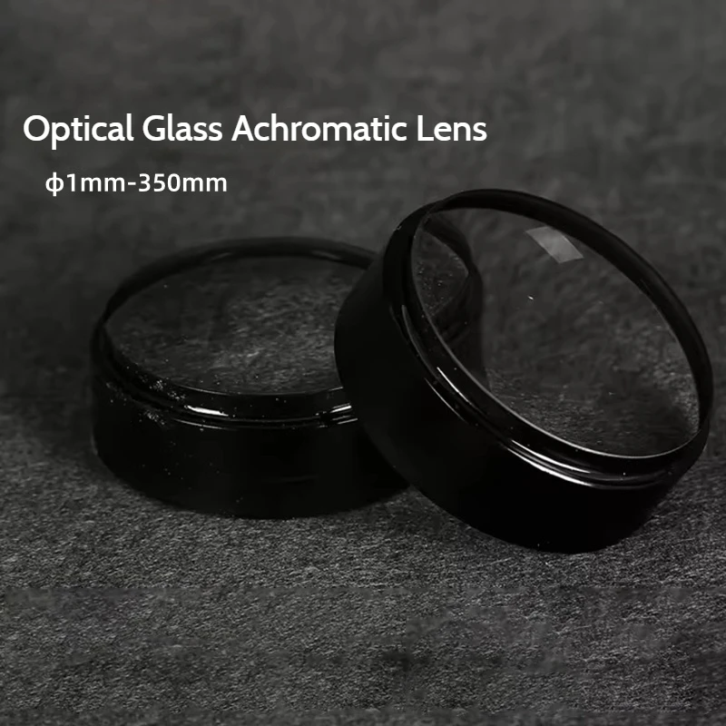 Optical Glass Achromatic Lens Double Lens Processing High Precision Concave and Convex Customized  Lens Factory