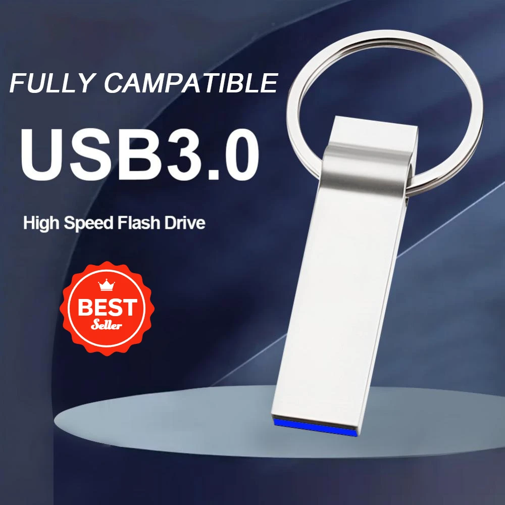 

Pendrive 128gb 64gb 32gb 16gb Metal USB Flash Drive 3.0 256GB Pen Drive Really Capacity USB Stick Disk 512GB Memory Stick 4g 8g
