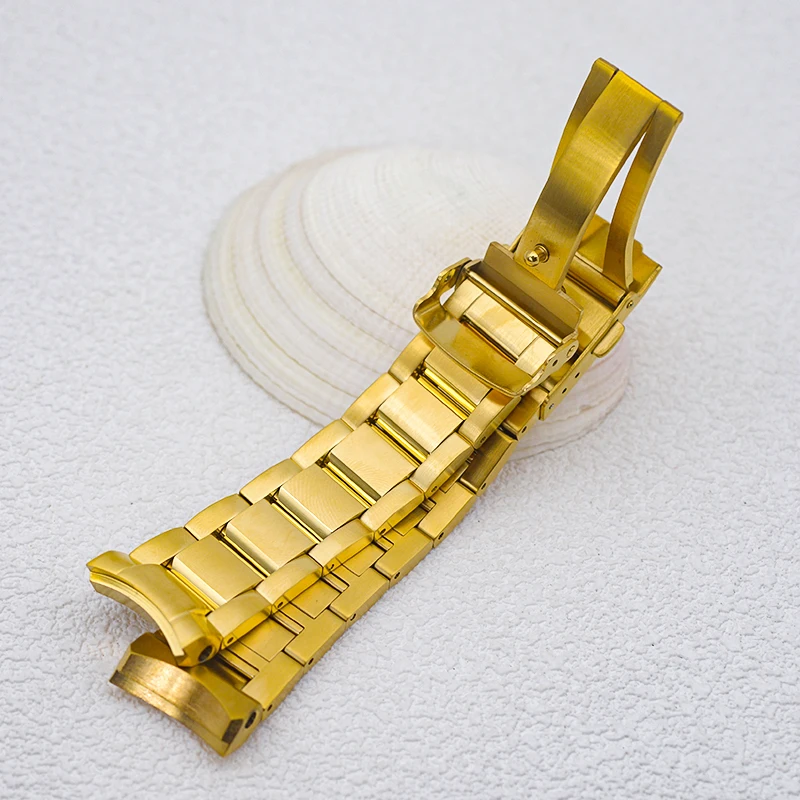 SPB185 SPB187 Case Seiko Stainless Steel Watch Bracelet Strap 20mm Fits for SPB185 SPB187 Watch Cases Replace Folding Watch Band