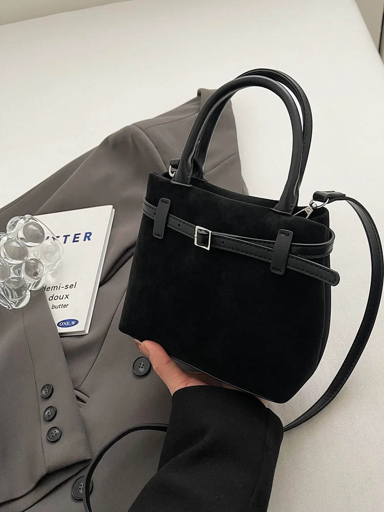 

Осенняя модная ретро сумка через плечо на одно плечо Sli, универсальная простая высококачественная большая сумка для молодежи и взрослых