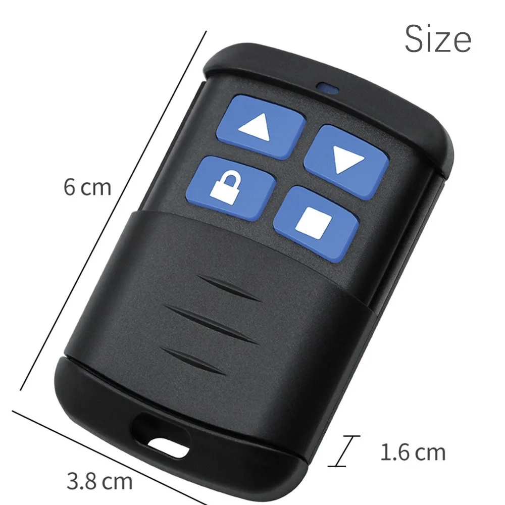 Shoumi 433Mhz 433.92mhz Duplicator Key Remote Control Controller Universal Clone Learning Code Rolling Code For Gate Garage Door