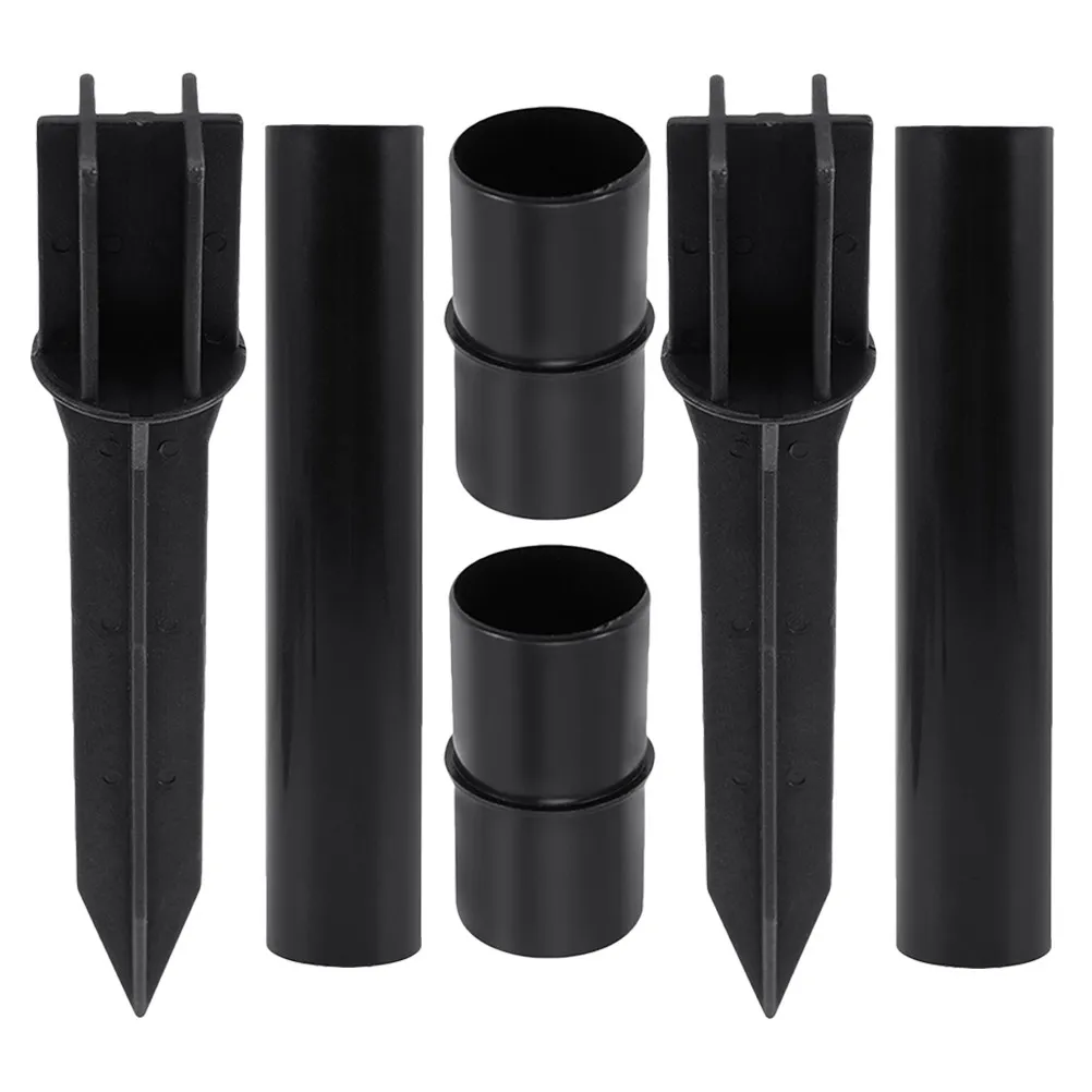 6 pcs Solar Lawn Light Ground Stakes Replacement Garden Outdoor Halloween Christmas New Year Garden Light Ground Stake Plastic